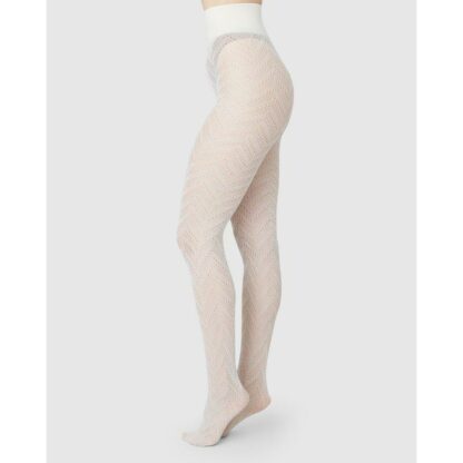 Ina Ivory Tights | Swedish Stockings
